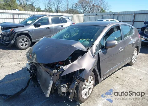 2013 Honda Insight Ex from USA, damaged, VIN JHMZE2H76DS006108